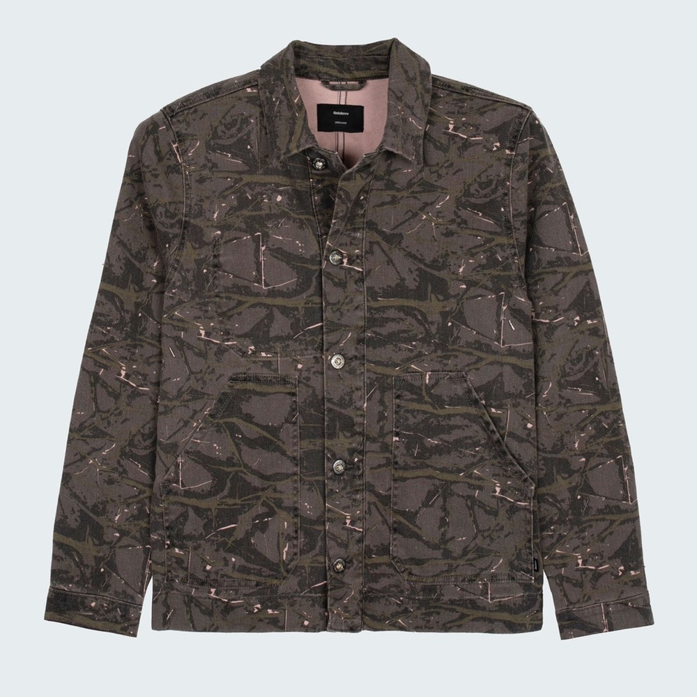 Finisterre Organic Denim Yarrel Chore Jacket UK 10